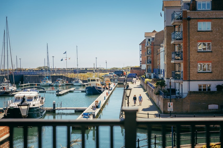 Sovereign Harbour marina views