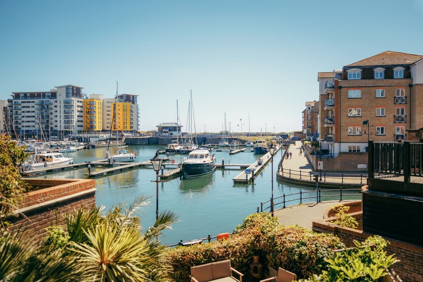 Waterside holiday home Eastbourne